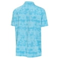 thumbnail image 3 of Men's Antigua Blue Los Angeles Dodgers Cactus Spring Training Shadow Polo, 3 of 3