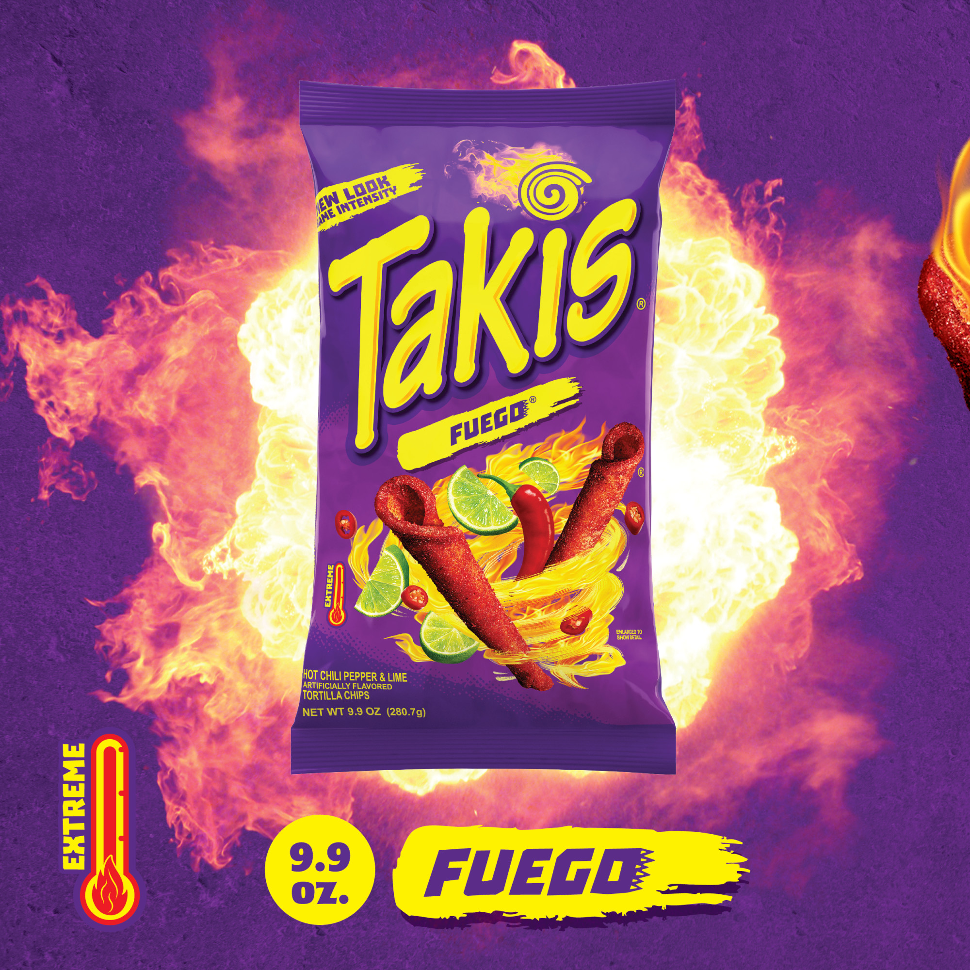 Takis Fuego Flavored Tortilla Chips, 9.9 Oz - Walmart.com