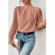 thumbnail image 2 of 1 camiseta de gasa de manga larga para mujer, color negro., 2 of 6
