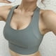 thumbnail image 3 of Stappy Sujetador deportivo para mujer sexy espalda abierta soporte medio sujetador de yoga, 3 of 5