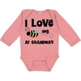 thumbnail image 3 of Inktastic Grandkids Visit Grandma Honey Bee Boys or Girls Long Sleeve Baby Bodysuit, 3 of 5