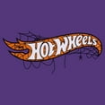thumbnail image 2 of Mens Hot Wheels Halloween Gothic Logo T Shirt, 2 of 3