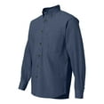 thumbnail image 2 of Sierra Pacific Long Sleeve Denim Tall Sizes 7211 Dark Denim XLT, 2 of 5