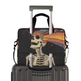 thumbnail image 2 of FORMRS 16" Laptop Sleeve Bag Carrying Case with Handle Travel Shoulder Briefcase, Black Skeleton, 2 of 8