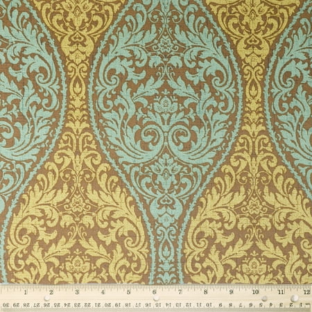 Waverly Inspirations 54" 100% Cotton Printed Sewing & Craft Fabric By the Yard, Brown
