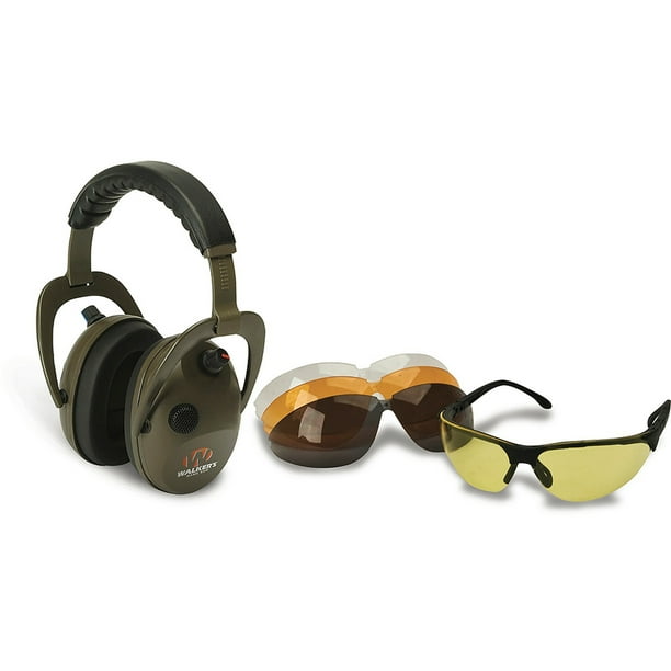Walkers Alpha Muff/Shooting Glasses Combo