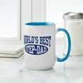 thumbnail image 4 of CafePress - World's Best Step Dad Large Mug - 15 oz Ceramic Large White Nolvety Mug, 4 of 4
