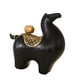 thumbnail image 5 of Estatua de caballo Figura decorativa Adorno de resina Figuras decorativas de lujo para con caqui, 5 of 9