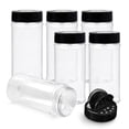 thumbnail image 1 of Jarros de especias RoyalHouse de plástico de 16 oz/500 ml con tapas para coctelera, 6 unidades, 1 of 7