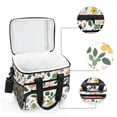 thumbnail image 6 of FORMRS Insulated Cooler Bag 24 Cans Capacity Soft Leakproof Lunch Box with Side Pockets, Retro Colorful Flowers, 6 of 7