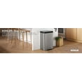 thumbnail image 6 of Kohler K-20941-ST 8 Gallon Loft Trash Can, Stainles Steel, 6 of 7