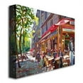 thumbnail image 3 of David Lloyd Glover 'Paris Cafe' Canvas Art, 3 of 4