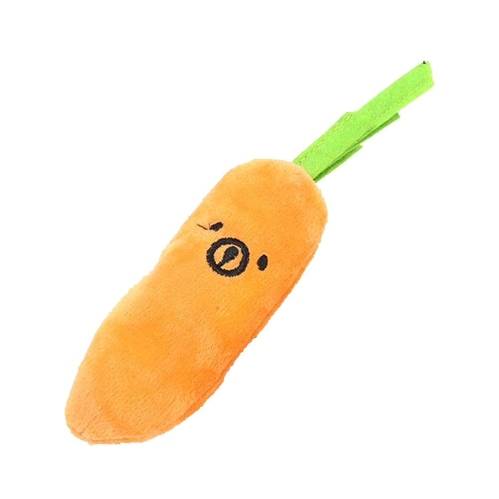 GETAJGHSD Pet Chewing Toys Carrot Design Toy Dog Lovely Plush Toys Pet Supplies (Bear)