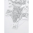 thumbnail image 7 of YiZYiF Little Girls Sequins Halter Gymnastics Leotard Cutout Back Ballet Costume, 7 of 7