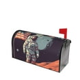 thumbnail image 2 of Bingfone Astronaut With American Flag Magnetic Mailbox Cover Standard Size for Garden Yard Outdoor Decorations-21x18 in, 2 of 7