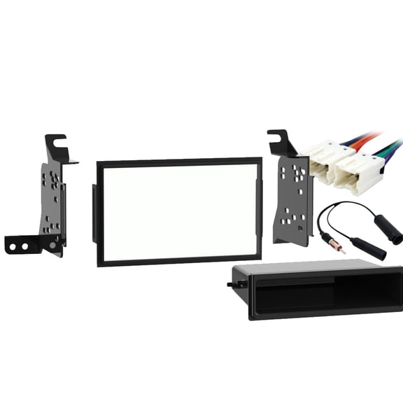 Fits Nissan Pathfinder 2008-2012 Metra Double DIN Dash Kit with Harmony Radio Harness