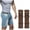 coffee brown, variant on 2 Pack No Buckle Side Cinch Belts for Men Women, Adjustable Snap Button Invisible Elastic Waist Belt, Navy Blue Stretch Nylon Belt for Jeans Trousers
