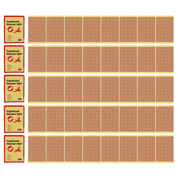 Capsaicin Pain Patches, Prevent Sweating Water Permeability Capsaicin
