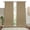 Beige, variant on HEIRLOOM COMFORT White Solid Panel Curtains, 63 Inches Long, Set of 2, 100% Cotton, Light Filtering for Privacy, Classic Farmhouse Elegance, Ideal for Bedroom, Living Room, 54" W x 63" L