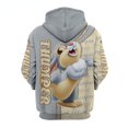 thumbnail image 3 of Thumper Rabbit Bambi Disney Graphique 3D Chandail à Capuchon Zip Chandail à Capuchon, 3 of 6