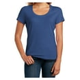thumbnail image 2 of Mafoose Womens Flex Scoop Neck Female T-Shirt Heathered Deep Royal Small, 2 of 7