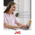 thumbnail image 3 of Auriculares JVC HAS160MB Flats On Ear con mando a distancia y micrófono, color negro, 3 of 5