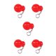 thumbnail image 1 of Eigraketly plantilla de marcador de golf conveniente portátil de moda de doble cara diapositivas de golf versátiles para dibujar gancho / Gancho/Rosa 5piezas, 1 of 6