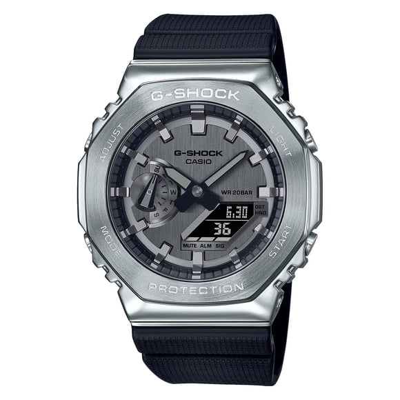 Reloj G-Shock Casio GM2100-1A Analogico Digital Acero Inoxidable 200m