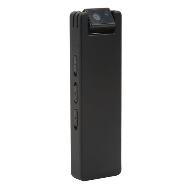Mini Cámara Corporal ANGGREK 1080P HD 1000mAh Visión Nocturna Portátil Clip Trasero USB