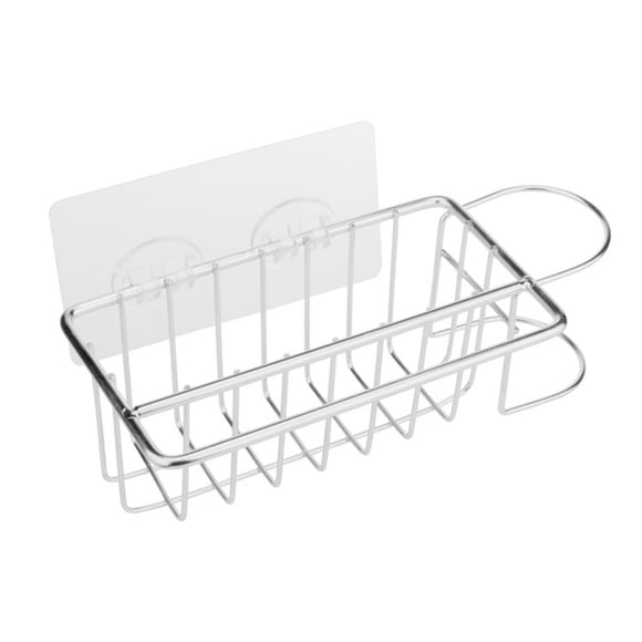 Rejilla de drenaje de Acero inoxidable Yuarrent soporte duradero para grifo de esponja montado en la pared Tipo 2
