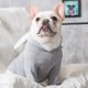 thumbnail image 3 of Ropa para perros de pelea de mascotas, ropa para perros pequeños y medianos, orejas de conejo, ropa de fiesta para 2 - 4 kg - Gris, 3 of 5
