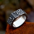 thumbnail image 3 of Timeless Titanium Steel Ring For Men Polished Finish Classic Style Jewelry Size 7 8 9 10 11 12 13 For Men Only, 3 of 5