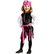 Caribbean Pirate Girl Toddler Costume by Fun World