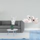 thumbnail image 2 of Estatua De Cisne Con Gesto De Mano De Rock, Escultura Creativa De Resina, Figura De Dedo Para Apartamento, Dormitorio, Restaurante, Oficina, Sala De Estar, Decoración Navideña, 2 of 8