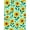 Yellow, Pattern 1, variant on ODIKA 4'x6' Machine Washable Non-Slip Area Rug, Sunflower Meadow Interlocking Medallion High Traffic Rug, Yellow, 419518