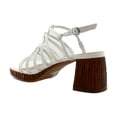 thumbnail image 3 of Lucky Brand Bassie Women's Heels Bright White Size 10 M, 3 of 8