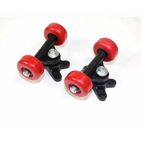 LEORX 1Pair Skateboard Trucks and Wheels Set Lightweight Durable for Skateboard
