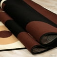 thumbnail image 3 of Allstar Area Rug. Contemporary. Abstract. Traditional. Geometric. Formal. Shapes. Squares. Circles (3' 9" x 5' 1"), 3 of 7
