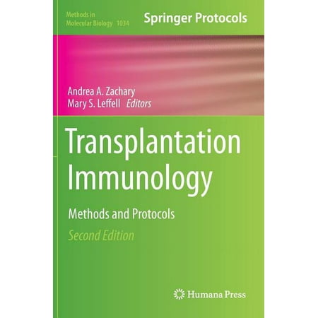 UPC: 9781627034920 | Methods in Molecular Biology: Transplantation Immunology: Methods and Protocols (Hardcover)