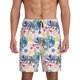 thumbnail image 1 of Balery Colorful Chameleons Pantalones cortos de pijama de punto de algodón para hombre con cinturilla y bolsillos-Small, 1 of 6
