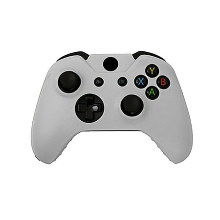 KMD Controller Silicone Grip Case for Microsoft Xbox One, White