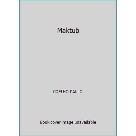 Pre-Owned Maktub (Paperback) 9504919499 9789504919490