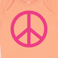 thumbnail image 4 of Inktastic Pink Peace Sign Girls Baby Bodysuit, 4 of 5