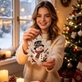 thumbnail image 3 of Christmas Snowman Diamond Painting Art Kits For Adults,Special Shaped Hanging Crystal Rhinestone Acrylic Gem Art Pendant Ornaments Kit For Home Decor And Gift（7.87In）, 3 of 5