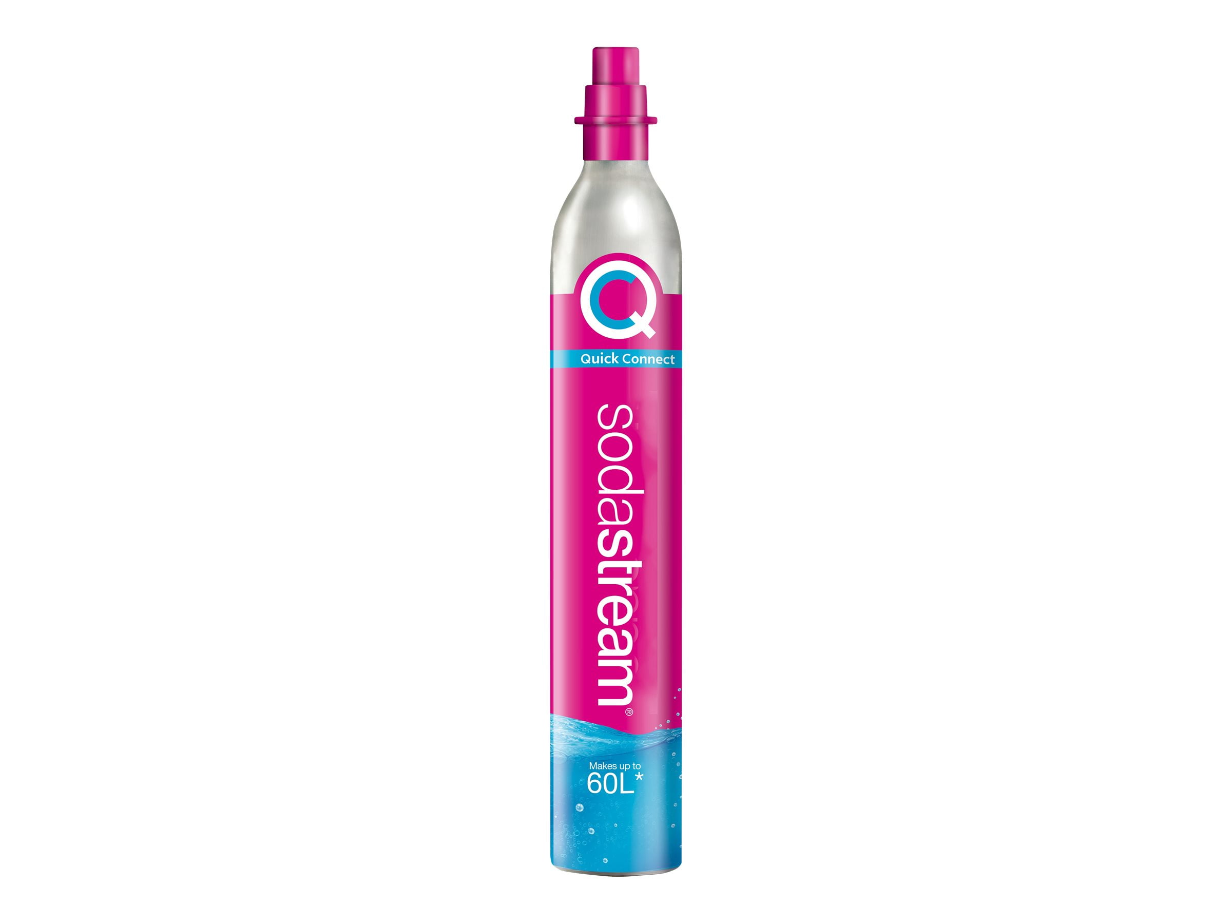 sodastream Quick Connect シリンダー 60L SodaStream 60L Quick Connect CO2 Cylinder, Refill Exchange Program