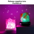 thumbnail image 2 of Small night light,Car Office Bedroom 7 Colors Led Salt Lamp Himalayan Switch 7 Colors Lamp Portable Usb Stone Diffuser Dimmer Salt Stone Diffuser Portable Usb Car Colors Led Lamp Dimmer Switch 7 Koeb, 2 of 6