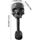 thumbnail image 5 of Maceta de calavera de 12 pulgadas con columna vertebral, maceta de resina realista con forma de calavera, maceta gótica, decoración de Halloween, decoración para el hogar, oficina, escritorio, manuali, 5 of 5