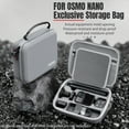 thumbnail image 4 of GAEKOL Carrying Case For DJI Osmo Nano, Large Capacity Storage Bag Protective Hard Case for Osmo Nano Camera, Magnetic Lanyard, Hat Clip, Selfie Stick and Accessories, 4 of 7