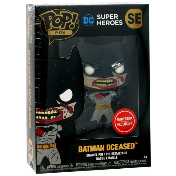 Funko POP! Pins Batman DCeased Large Enamel Pin [Bloody] - Excluvise