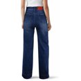 thumbnail image 4 of Aricy Wide Leg Jeans Woman Drawstring High Waisted Stretchy Y2k Baggy Jeans Casual Loose Denim Trousers Pants with Pockets, 4 of 4